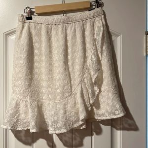 Abercrombie and Fitch eyelet skirt, size small
